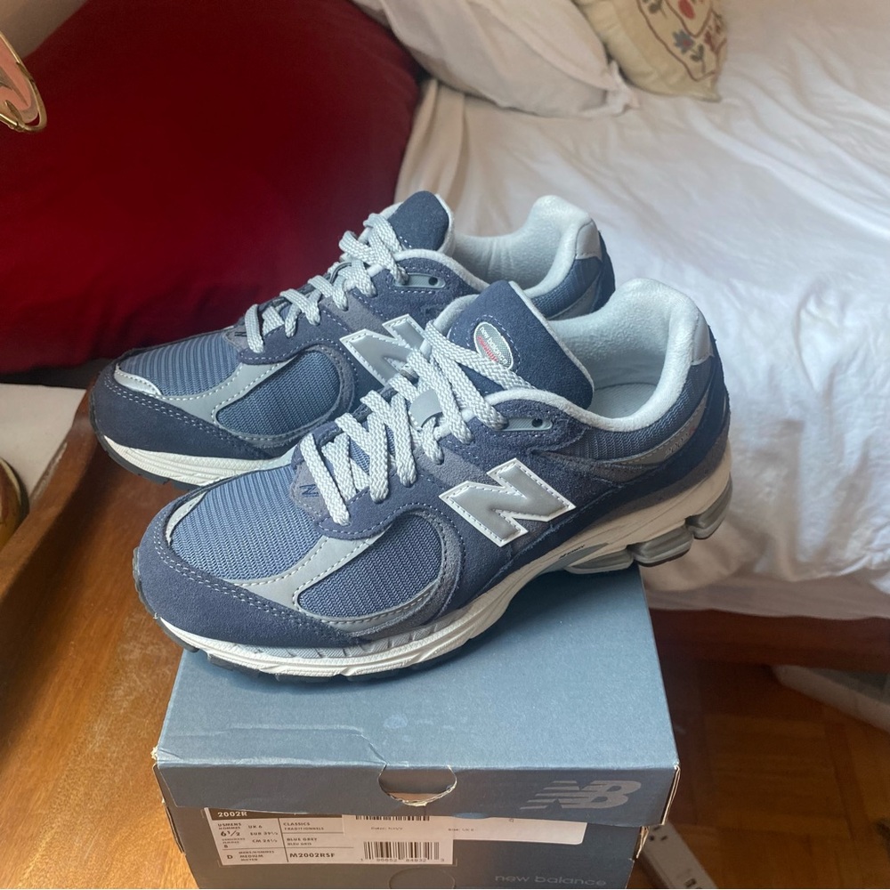SOLD New Balance 2002R sneakers in navy